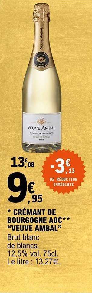 CRÉMANT DE BOURGOGNE AOC** “VEUVE AMBAL”