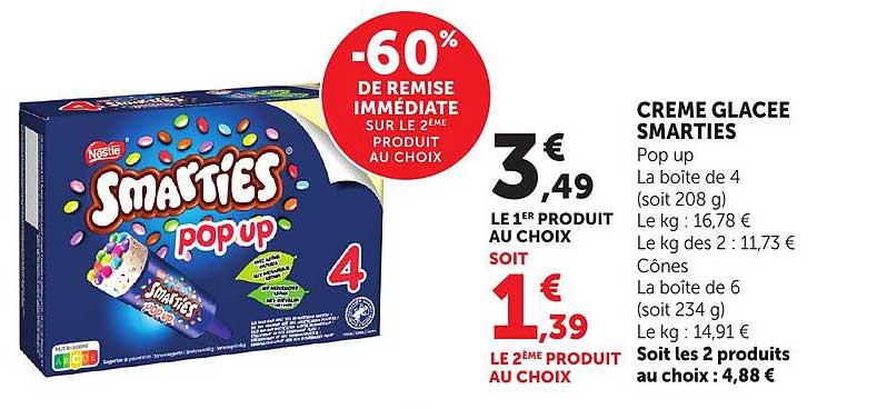 CREME GLACEE SMARTIES