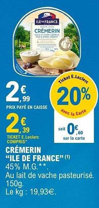CRÉMERIN "ILE DE FRANCE"