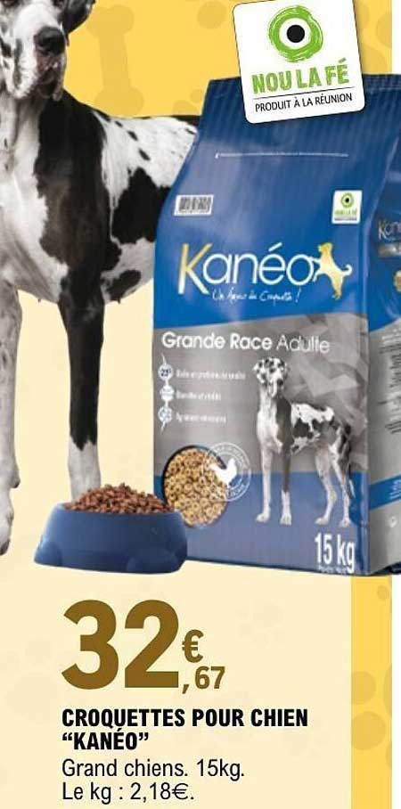CROQUETTES POUR CHIEN “KANÉO”
