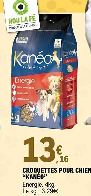 CROQUETTES POUR CHIEN “KANÉO”