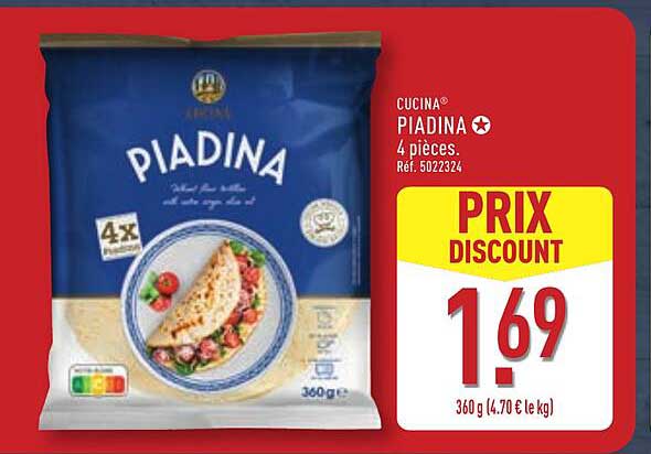CUCINA PIADINA 4 pièces. Réf. 5022324