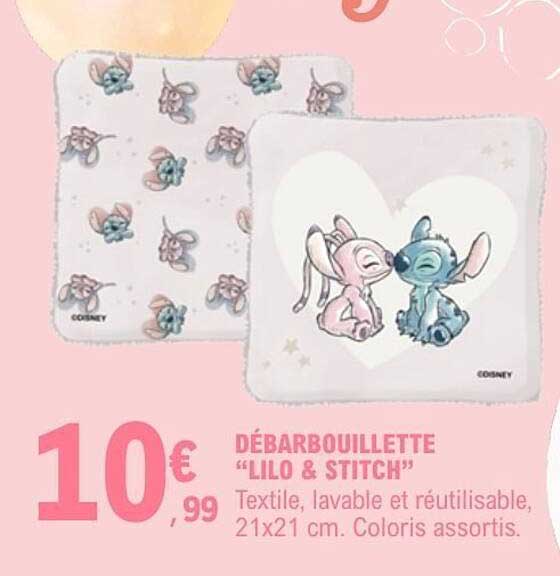 DÉBARBOUILLETTE "LILO & STITCH"