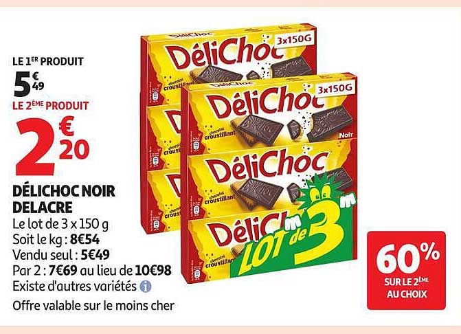 DÉLICHOC NOIR DELACRE