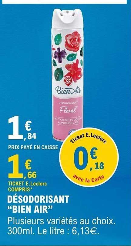 DÉODORISANT “BIEN AIR”