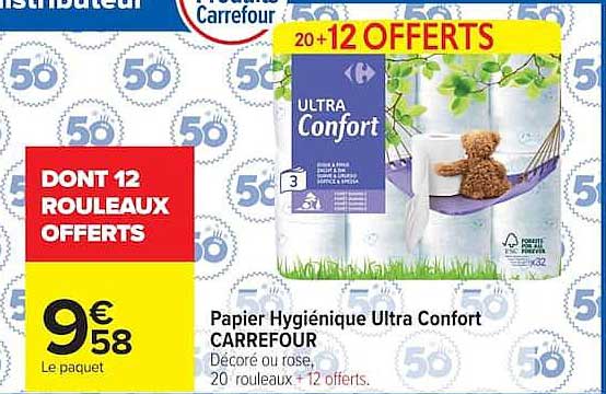 DONT 12 ROULEAUX OFFERTS