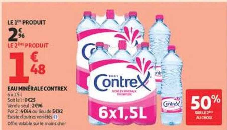 EAU MINÉRALE CONTREX