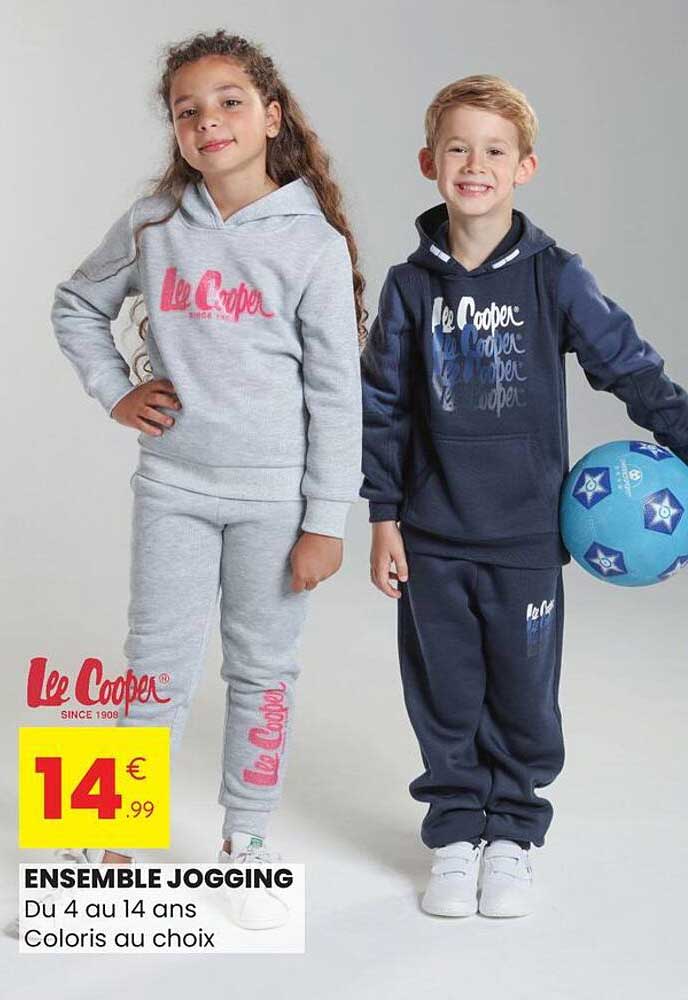 ENSEMBLE JOGGING Du 4 au 14 ans Coloris au choix