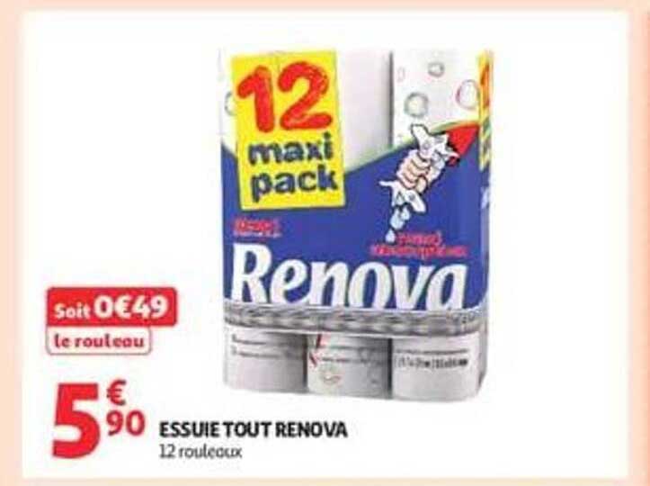 ESSUIE-TOUT RENOVA 12 rouleaux