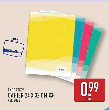 EXPERTIZ® CAHIER 24 X 32 CM
