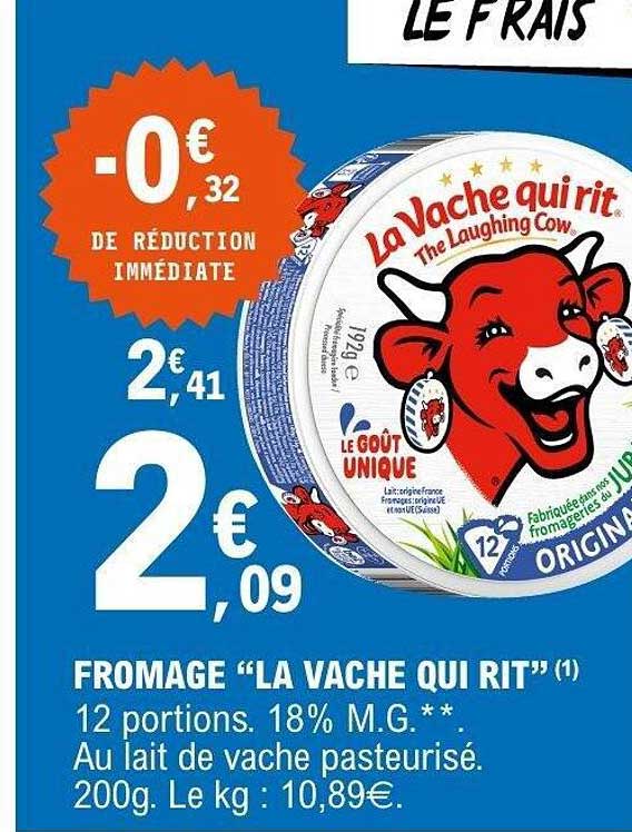 FROMAGE “LA VACHE QUI RIT”