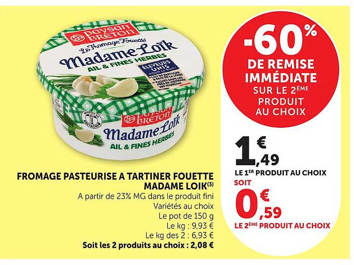 FROMAGE PASTEURISE A TARTINER FOUETTE MADAME LOIK(3)