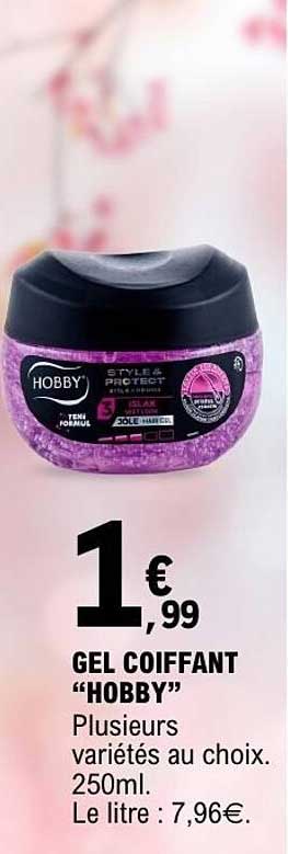 GEL COIFFANT “HOBBY”