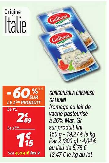 GORGONZOLA CREMOSO GALBANI