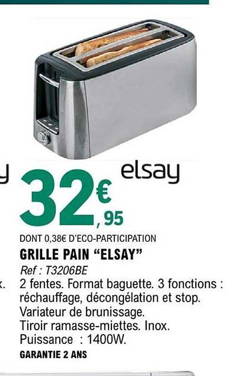 GRILLE PAIN “ELSAY”