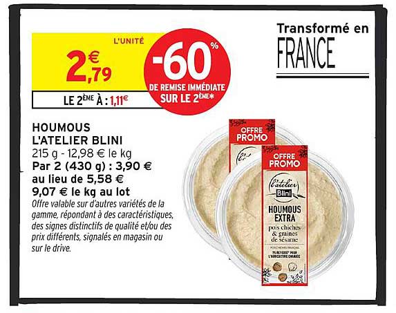 HUMOUS L'ATELIER BLINI