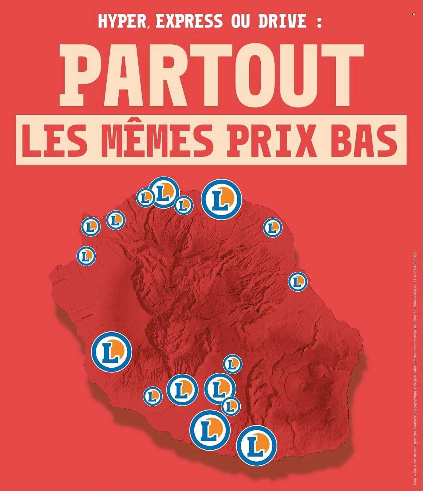 HYPER, EXPRESS OU DRIVE : PARTOUT LES MÊMES PRIX BAS