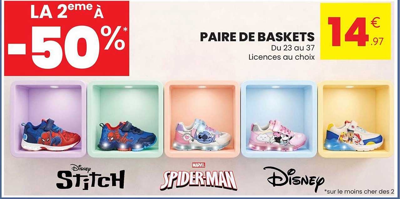 LA 2eme À -50%*