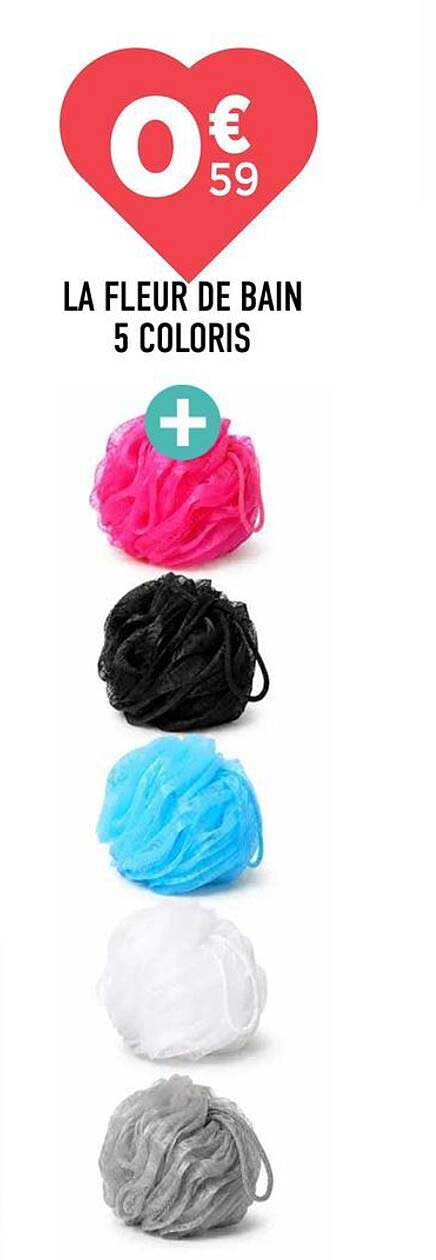 LA FLEUR DE BAIN 5 COLORIS
