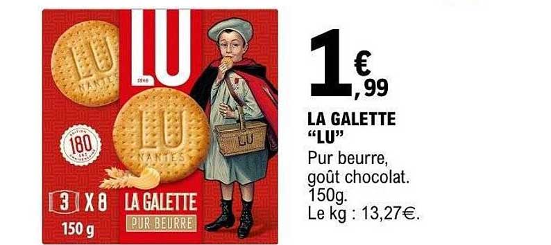 LA GALETTE “LU”