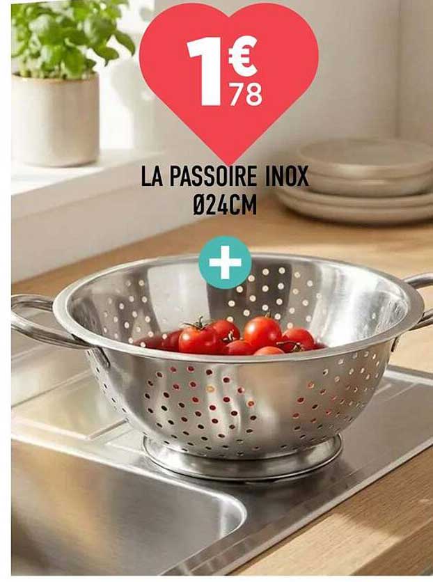LA PASSOIRE INOX Ø24CM