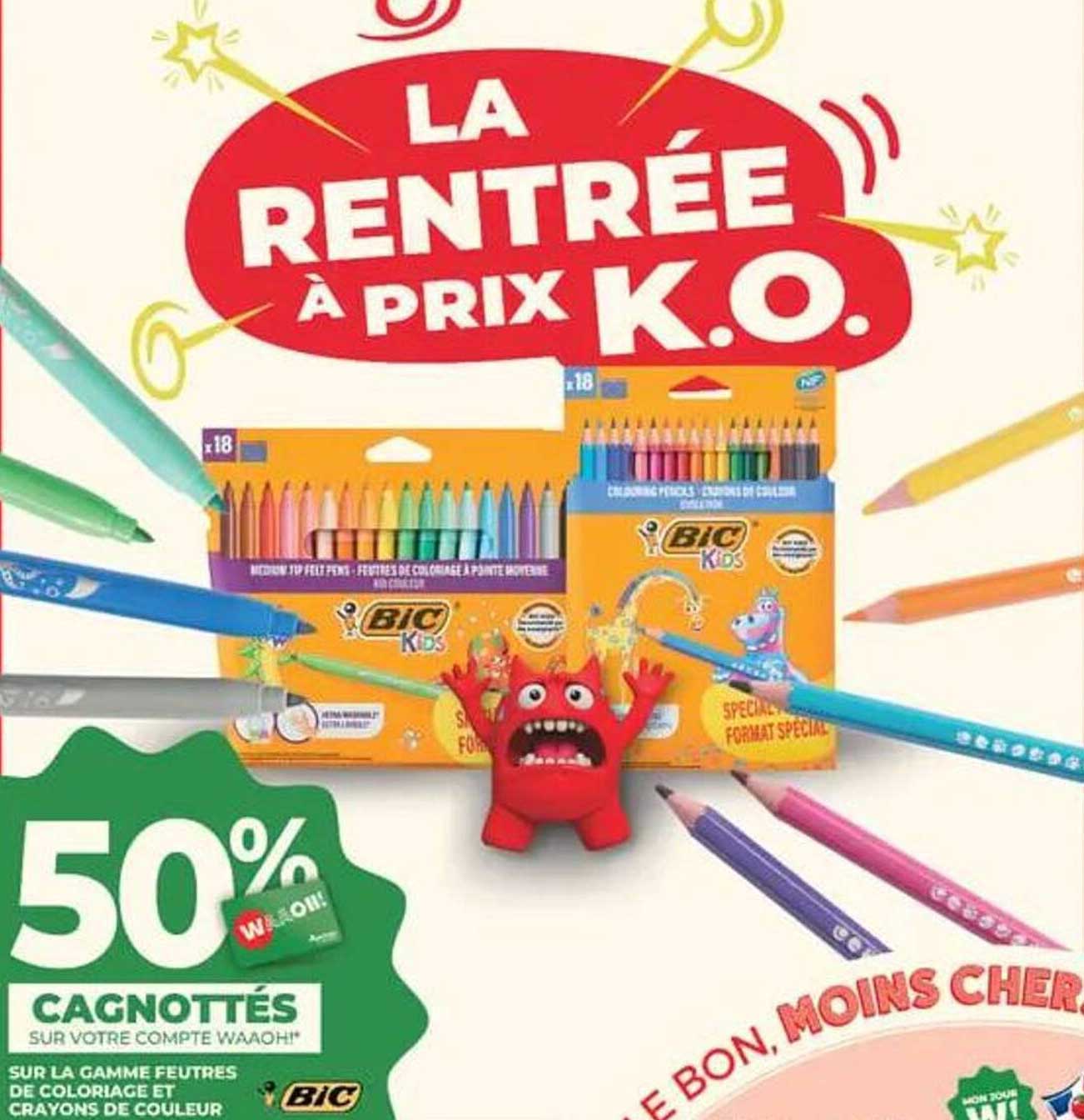 LA RENTRÉE À PRIX K.O.