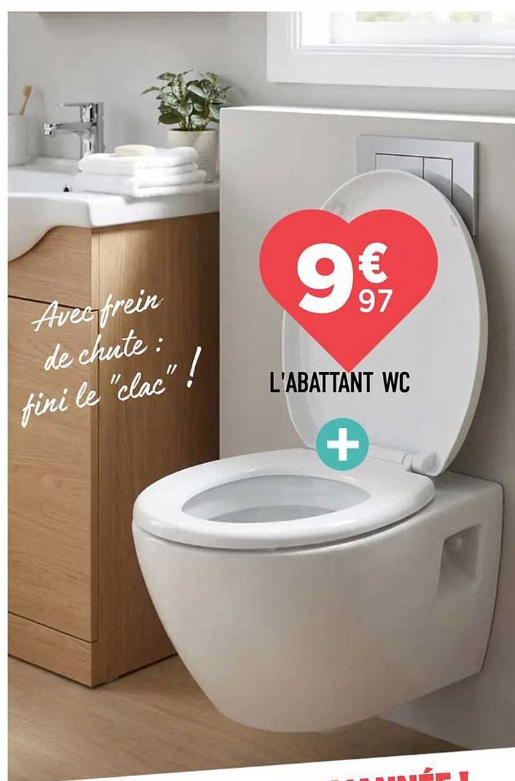 L'ABATTANT WC