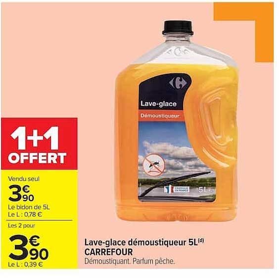 Lave-glace démoustiqueur 5L