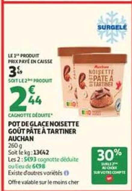 LE 1ER PRODUIT PRIX PAYÉ EN CAISSE 3€49 / 2E PRODUIT 2€44