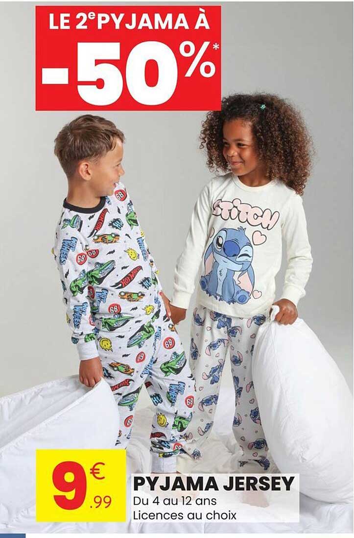 LE 2°PYJAMA À -50%*