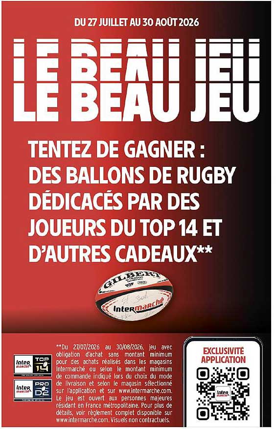 LE BEAU JEU