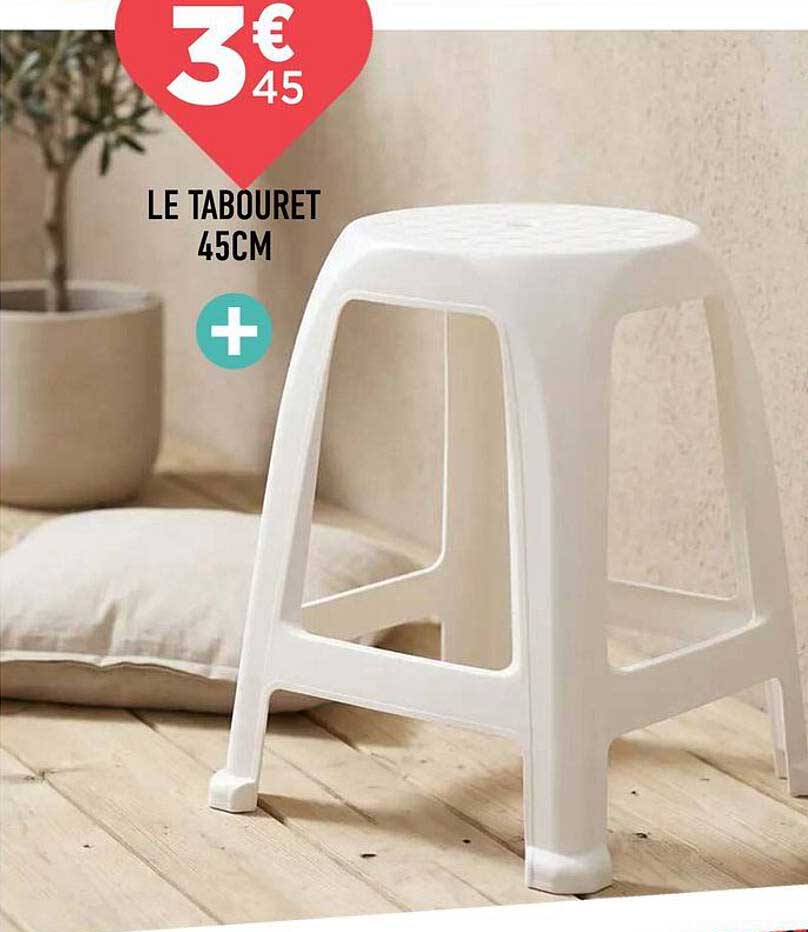 LE TABOURET 45CM