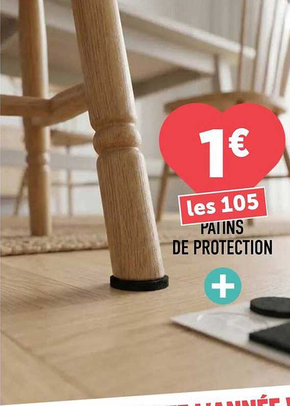 Les 105 patins de protection