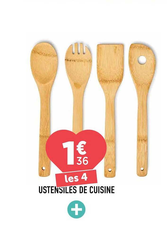 les 4 USTENSILES DE CUISINE