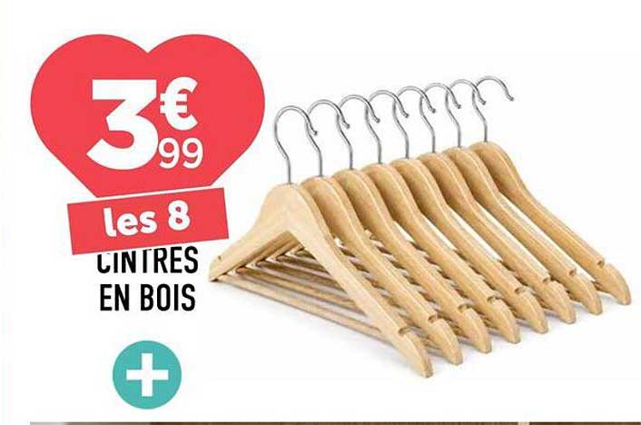 Les 8 cintres en bois