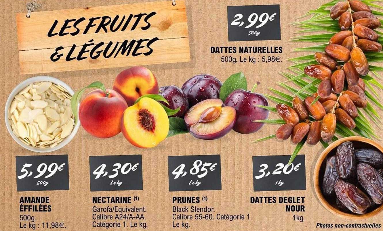 LES FRUITS & LÉGUMES