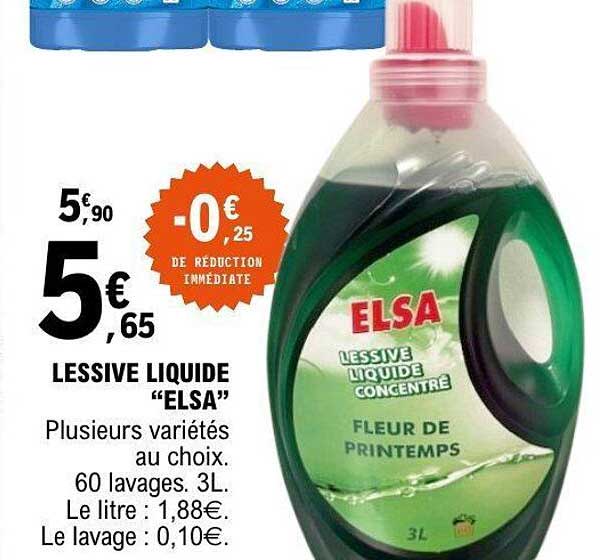 LESSIVE LIQUIDE “ELSA”