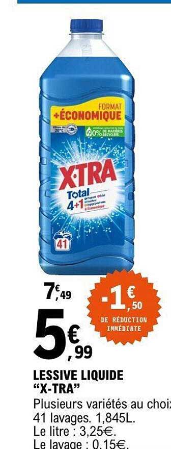 LESSIVE LIQUIDE “X-TRA”