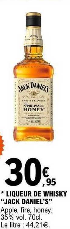 LIQUEUR DE WHISKY “JACK DANIEL’S”