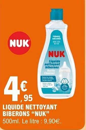 LIQUIDE NETTOYANT BIBERONS “NUK”