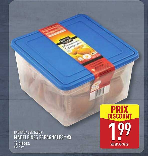 MADELEINES ESPAGNOLES*