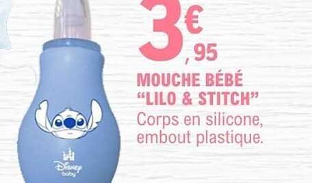 MOUCHE BÉBÉ “LILO & STITCH”
