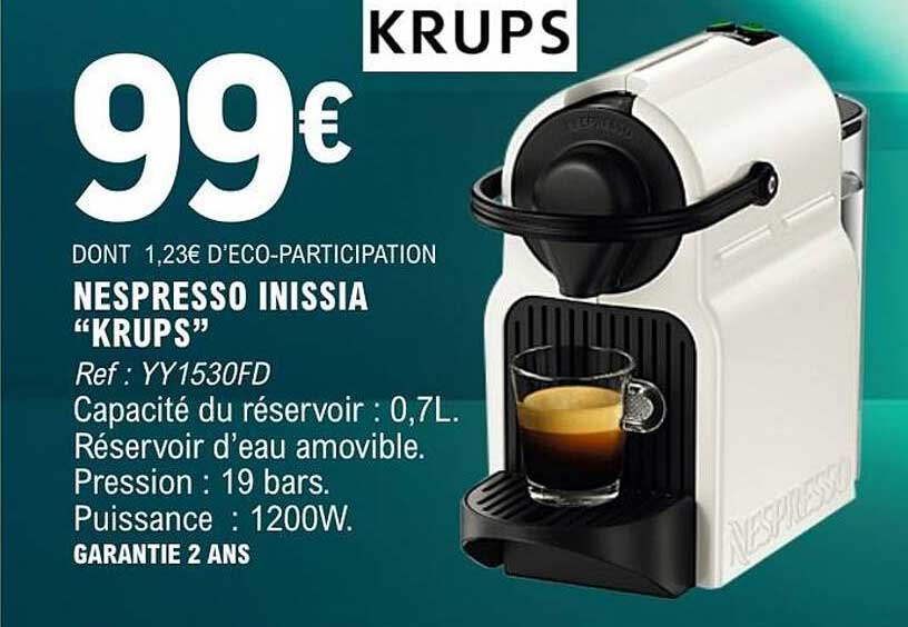 NESPRESSO INISSIA “KRUPS”