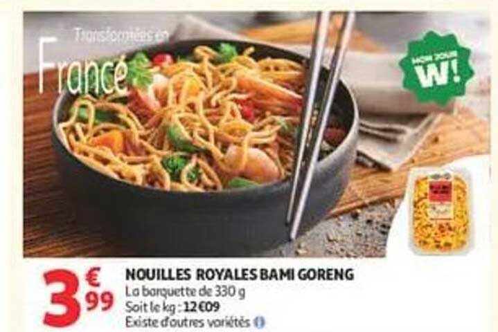NOUILLES ROYALES BAMI GORENG