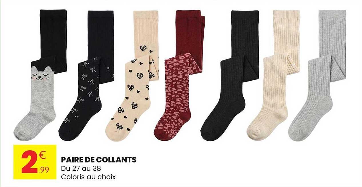 PAIRE DE COLLANTS