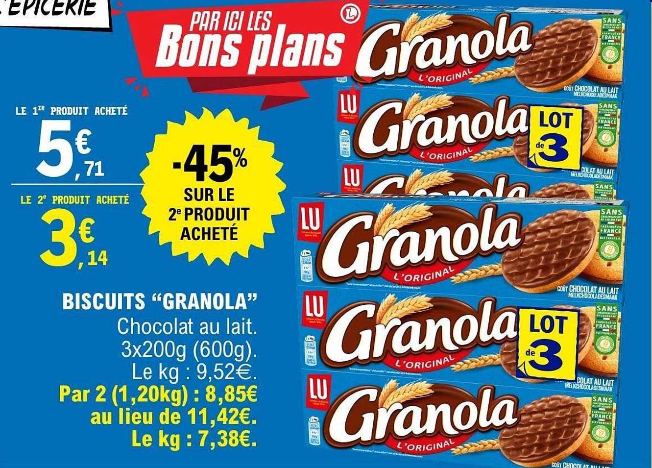 PAR ICI LES Bons plans Granola