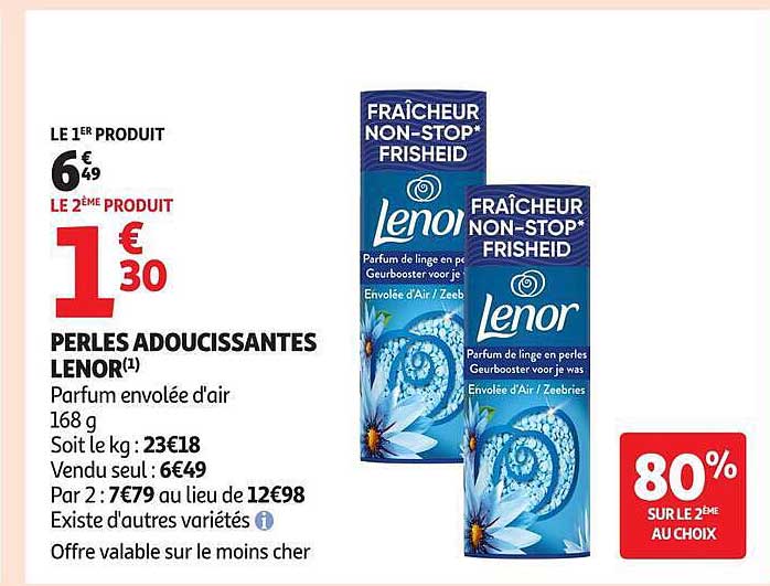 PERLES ADOUCISSANTES LENOR
