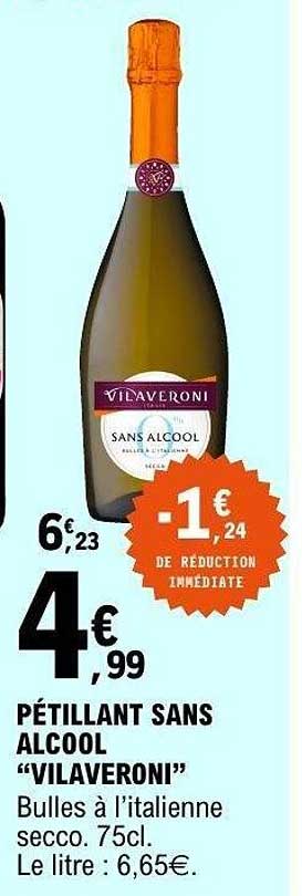 PÉTILLANT SANS ALCOOL “VILAVERONI”