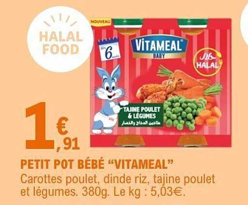 PETIT POT BÉBÉ “VITAMEAL”