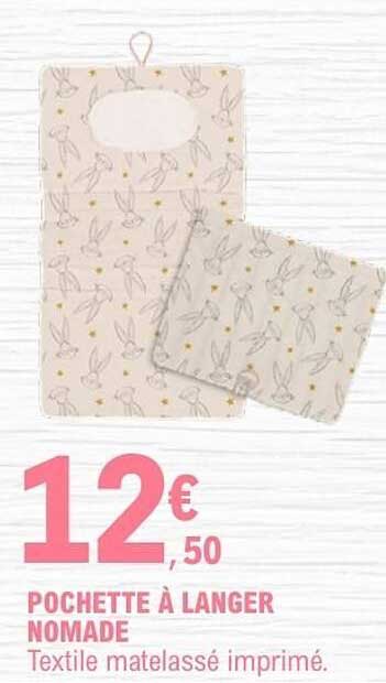 POCHETTE À LANGER NOMADE